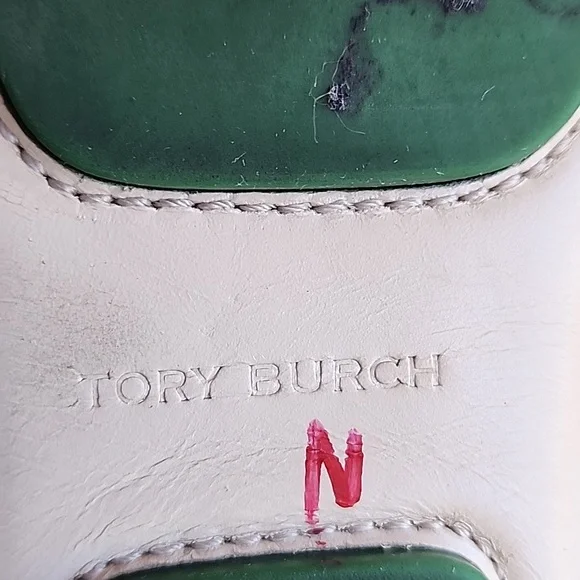 Tory Burch Cream Slide on Loafers Wome's Size 8 - Picture 9 of 13